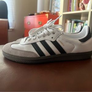 Adidas Samba OG white womens sneakers M6/W7